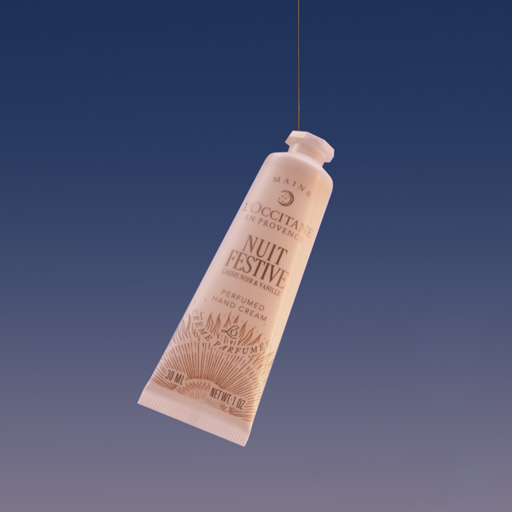 Creme de Mãos Amêndoa Noite Festiva 30mL, , large image number 1